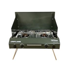 UNIFLAME US-2400 LTD ツインバーナー TWIN BURNER キャンプ