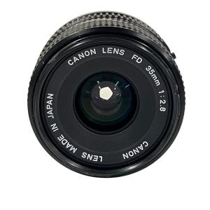 【美品】CANON キヤノン FD 35mm f/2.8　レンズ　単焦点 CANON LENS FD 200mm f2.8 単焦点 オールド レンズ CANON FD