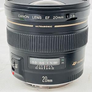 Canon EF 20mm F2.8 USM 単焦点レンズ カメラレンズ キヤノンの