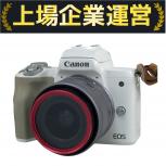 CANON キヤノン EOS Kiss M ZOOM EF-M 15-45mm F3.5-6.3 IS STM ミラーレス一眼カメラ 撮影機器