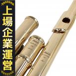 Mateki Flute マテキ工房  記載無し 14K 4820 管体 金製 Ag943 インライン リングキィ Eメカ付