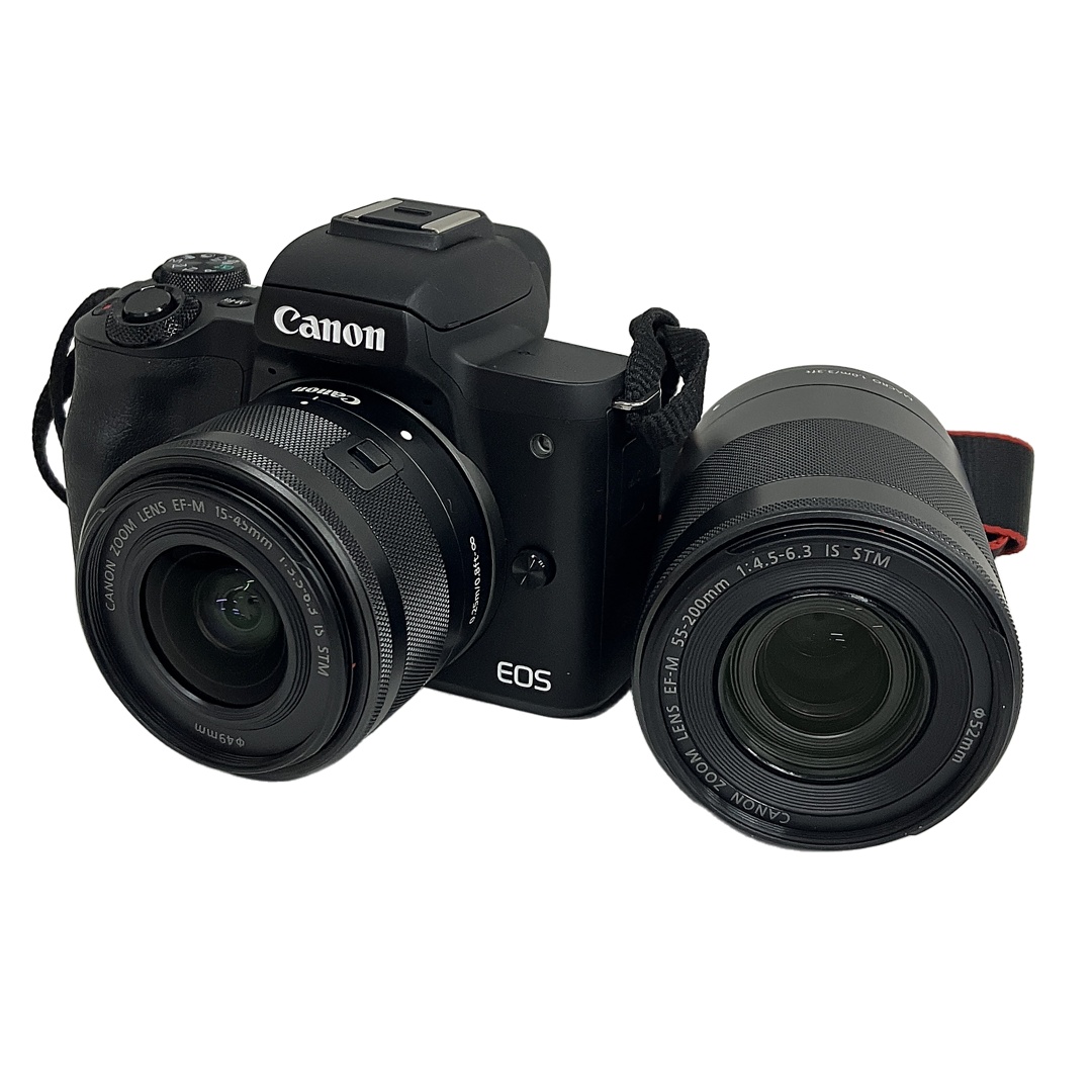 Canon   EOS Kiss M/15-45mm /55-200mm