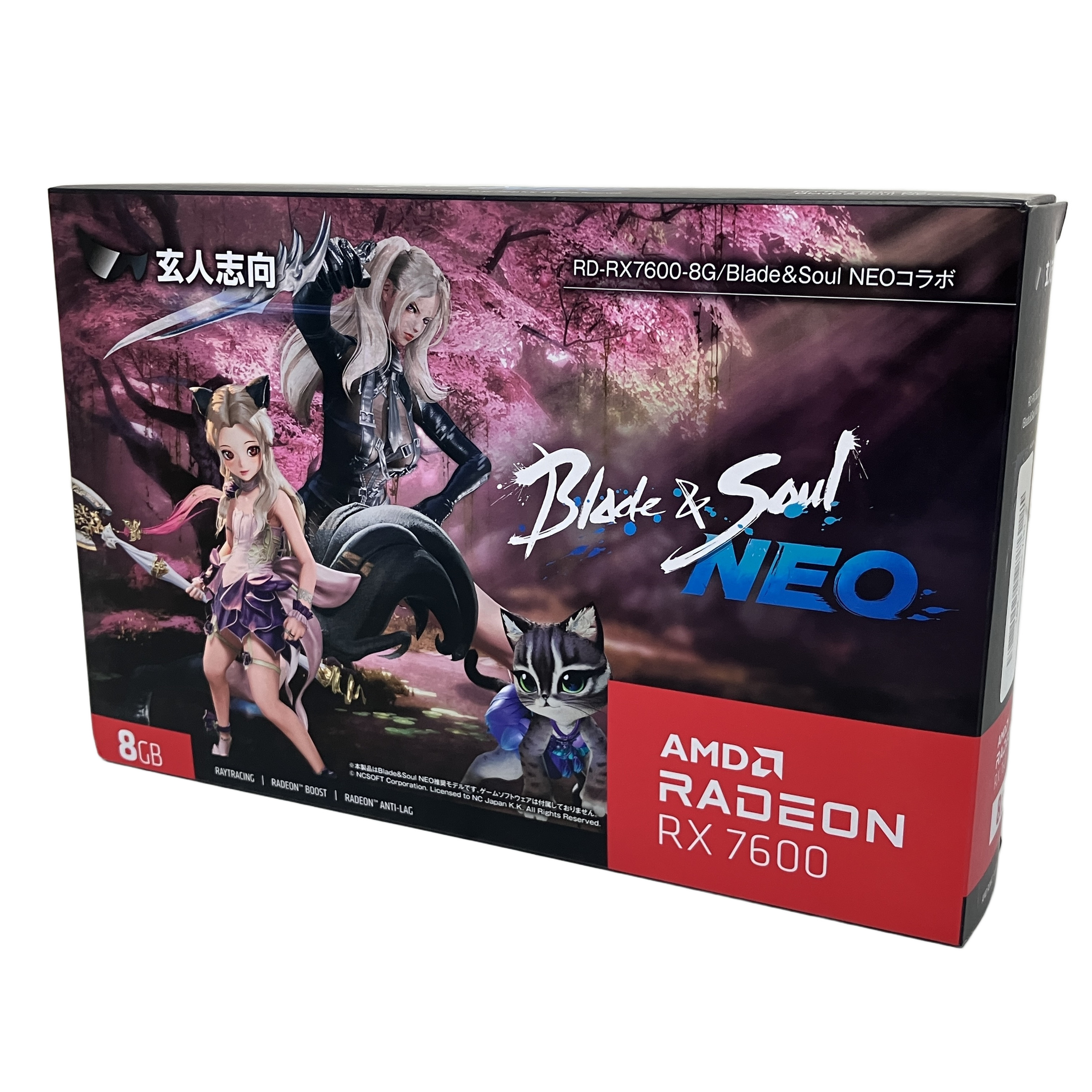 玄人志向   RD-RX7600-8G/Blade&Soul NEOコラボ